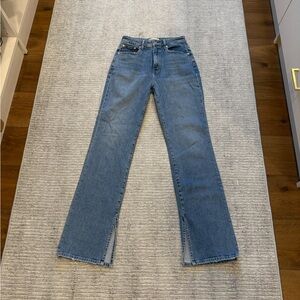 10 Crosby Derek Lam Blue Flare Jeans